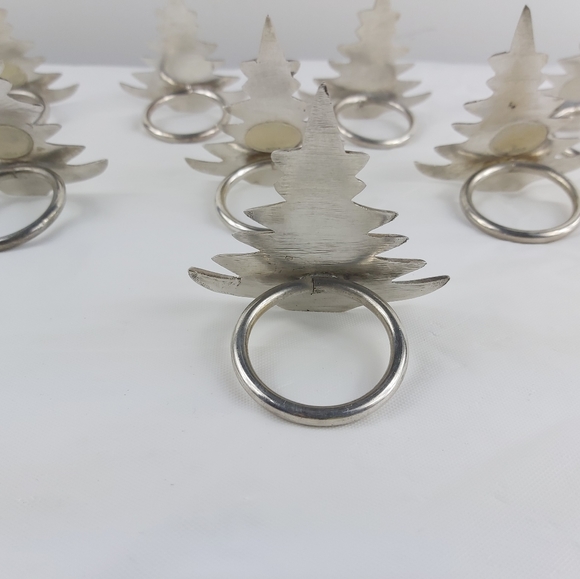Christmas tree Abbott collection napkin rings - Picture 15 of 16